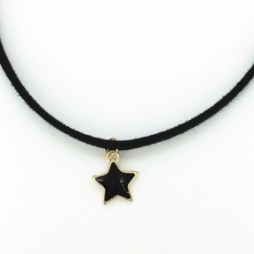 Чокер со звездой / Star choker necklace